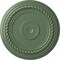 Ekena Millwork Alexandria Rope Ceiling Medallion (Fits Canopies up to 4 5/8"), 19 5/8"OD x 1 1/2"P, Athenian Green CM18ALAGF - alternate 1